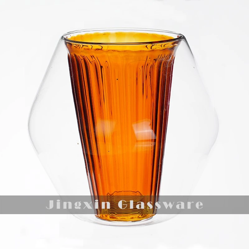 amber glass lamp shade 3